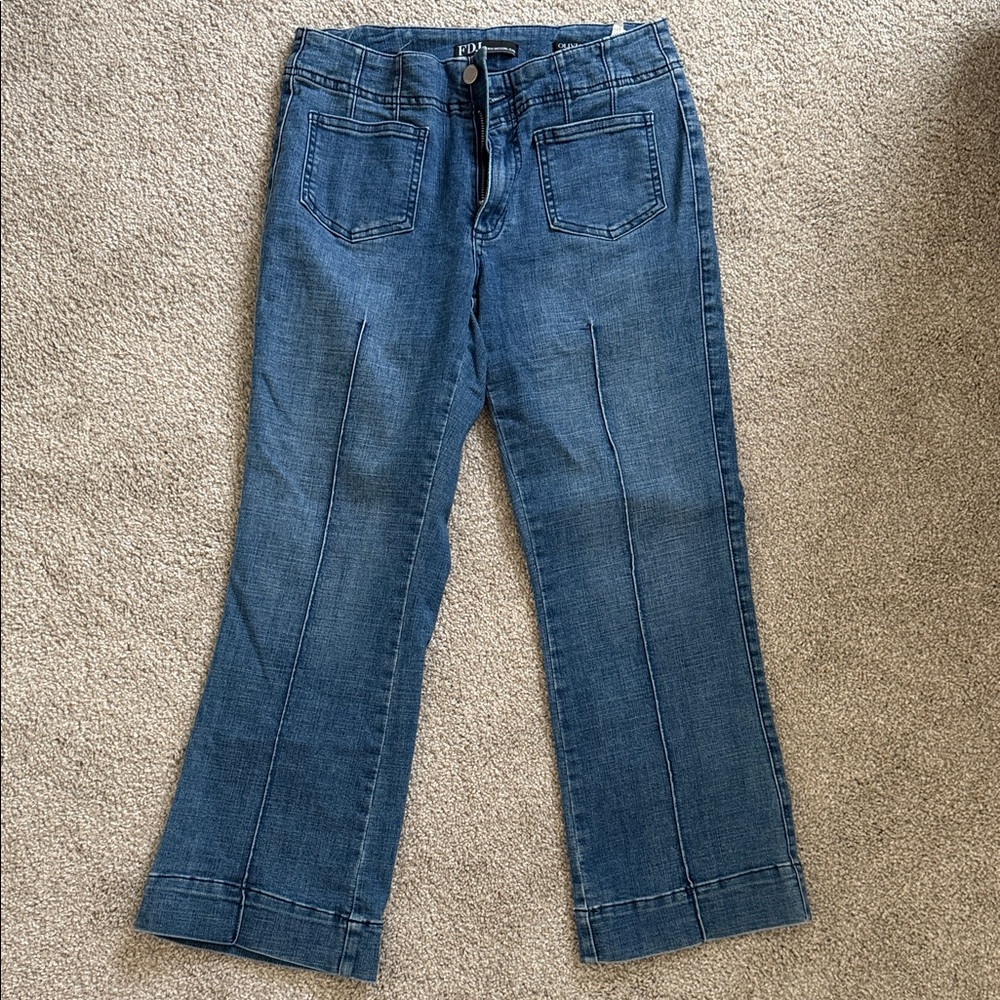 FDJ French Dressing Jeans Women’s Mid-Blue Straight Leg Jeans